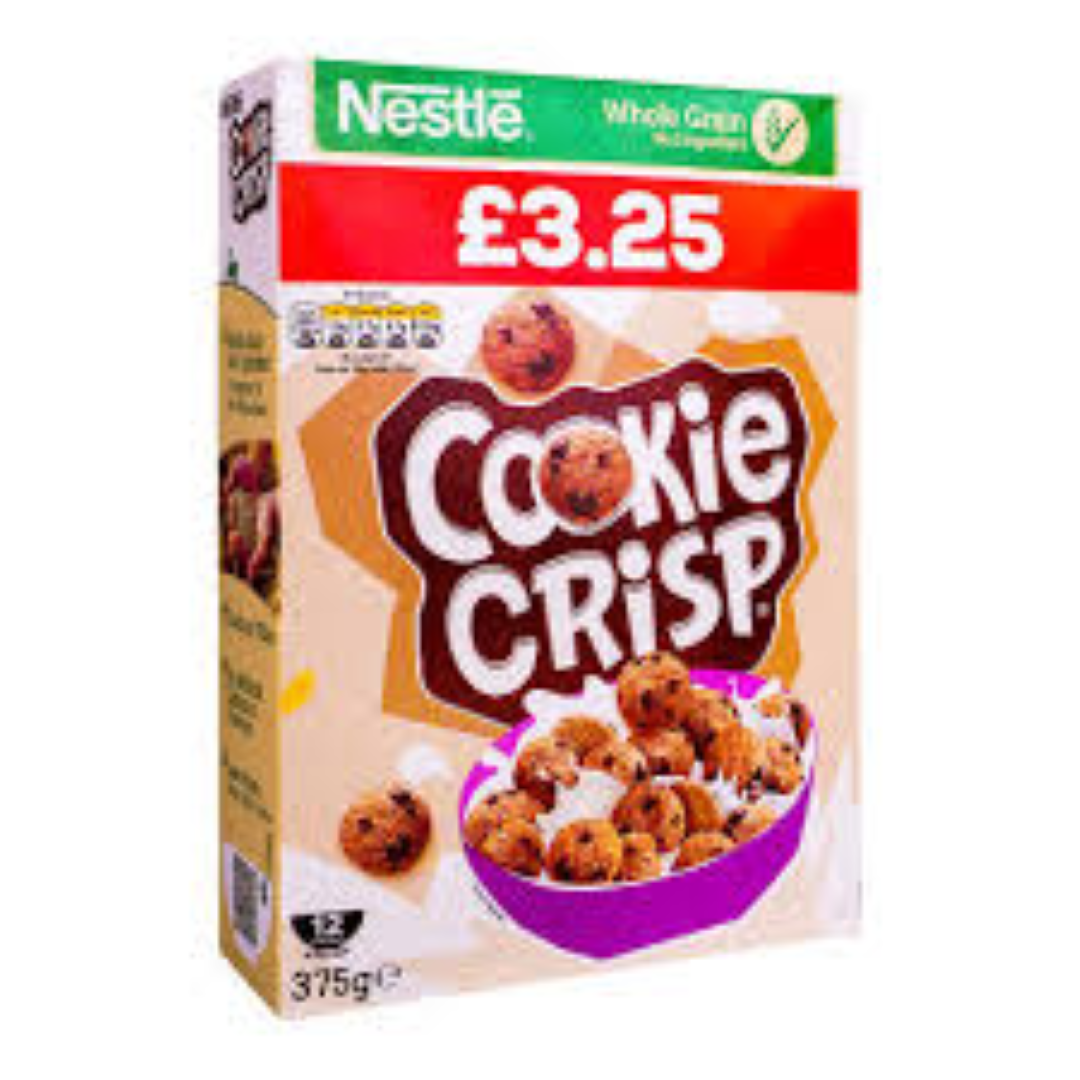 NESTLE COOKIE CRISP CEREAL 375G